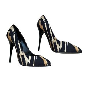 Giuseppe Zanotti Zebra Zadina Heels, Size 7.5
